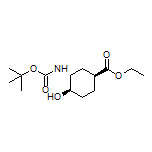 Ethyl (1S,3R,4R)-3-(Boc-amino)-4-hydroxycyclohexanecarboxylate