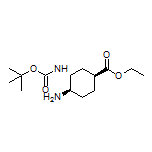 Ethyl (1S,3R,4R)-3-(Boc-amino)-4-aminocyclohexanecarboxylate