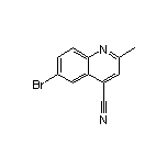 6-Bromo-2-methylquinoline-4-carbonitrile