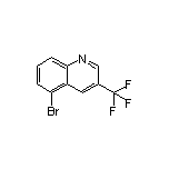 5-Bromo-3-(trifluoromethyl)quinoline