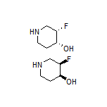 cis-3-Fluoropiperidin-4-ol