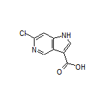 6-Chloro-5-azaindole-3-carboxylic Acid