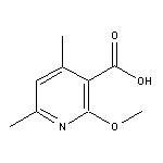 2-Methoxy-4,6-dimethylnicotinic Acid