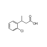 3-(2-Chlorophenyl)butanoic Acid