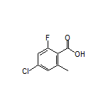 4-Chloro-2-fluoro-6-methylbenzoic Acid