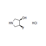 (3R,4S)-4-Fluoropyrrolidin-3-ol Hydrochloride