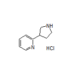 2-(3-Pyrrolidinyl)pyridine Hydrochloride