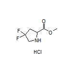 Methyl 4,4-Difluoropyrrolidine-2-carboxylate Hydrochloride