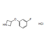 3-(3-Fluorophenoxy)azetidine Hydrochloride