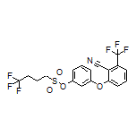 3-[2-Cyano-3-(trifluoromethyl)phenoxy]phenyl 4,4,4-Trifluorobutane-1-sulfonate