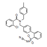 2-Chloro-N-[[2’-(N-cyanosulfamoyl)-4-biphenylyl]methyl]-N-(4-methylbenzyl)benzamide