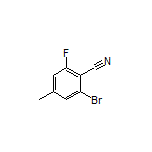 2-Bromo-6-fluoro-4-methylbenzonitrile