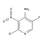 4-Amino-2-chloro-5-fluoro-3-nitropyridine