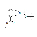 Ethyl 2-Boc-isoindoline-4-carboxylate