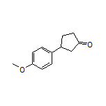 3-(4-Methoxyphenyl)cyclopentanone