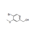 5-Bromo-4-methoxy-2-(hydroxymethyl)pyridine