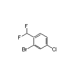 2-Bromo-4-chloro-1-(difluoromethyl)benzene