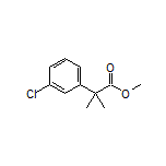 Methyl 2-(3-Chlorophenyl)-2-methylpropanoate