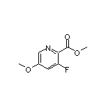 Methyl 3-Fluoro-5-methoxypyridine-2-carboxylate