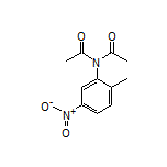 N-Acetyl-N-(2-methyl-5-nitrophenyl)acetamide