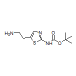 2-(Boc-amino)-5-(2-aminoethyl)thiazole