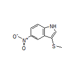 3-(Methylthio)-5-nitro-1H-indole