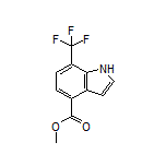 Methyl 7-(Trifluoromethyl)-1H-indole-4-carboxylate
