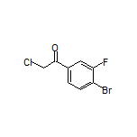 1-(4-Bromo-3-fluorophenyl)-2-chloroethanone