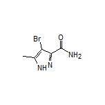 4-Bromo-5-methyl-1H-pyrazole-3-carboxamide