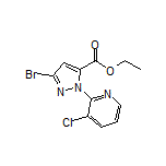 Ethyl 3-Bromo-1-(3-chloropyridin-2-yl)-1H-pyrazole-5-carboxylate