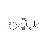 3-(Aminomethyl)-N-Boc-tetrahydrofuran-3-amine