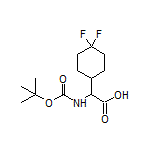 2-(Boc-amino)-2-(4,4-difluorocyclohexyl)acetic Acid