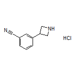 3-(Azetidin-3-yl)benzonitrile Hydrochloride