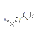 1-Boc-3-(2-cyano-2-propyl)azetidine