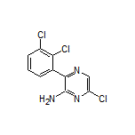 2-Amino-6-chloro-3-(2,3-dichlorophenyl)pyrazine