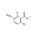 Methyl 6-Chloro-3-cyano-2-fluorobenzoate