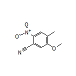 5-Methoxy-4-methyl-2-nitrobenzonitrile
