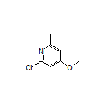 2-Chloro-4-methoxy-6-methylpyridine