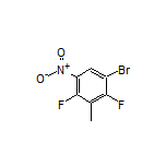 1-Bromo-2,4-difluoro-3-methyl-5-nitrobenzene