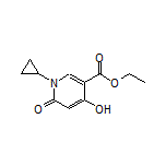 Ethyl 1-Cyclopropyl-4-hydroxy-6-oxo-1,6-dihydropyridine-3-carboxylate