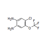 4-Chloro-5-(trifluoromethoxy)benzene-1,2-diamine