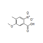5-Methoxy-4-methyl-2-nitrobenzoic Acid