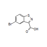 5-Bromobenzisothiazole-3-carboxylic Acid