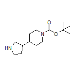1-Boc-4-(3-pyrrolidinyl)piperidine