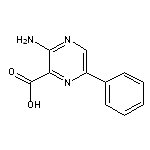 3-Amino-6-phenylpyrazine-2-carboxylic Acid