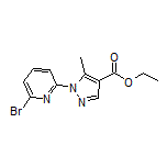 Ethyl 1-(6-Bromo-2-pyridyl)-5-methylpyrazole-4-carboxylate