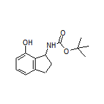 3-(Boc-amino)-2,3-dihydro-1H-inden-4-ol