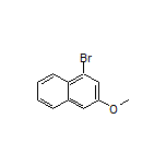 1-Bromo-3-methoxynaphthalene