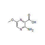 3-Amino-6-methoxypyrazine-2-carboxylic Acid