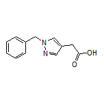 2-(1-Benzyl-4-pyrazolyl)acetic Acid
